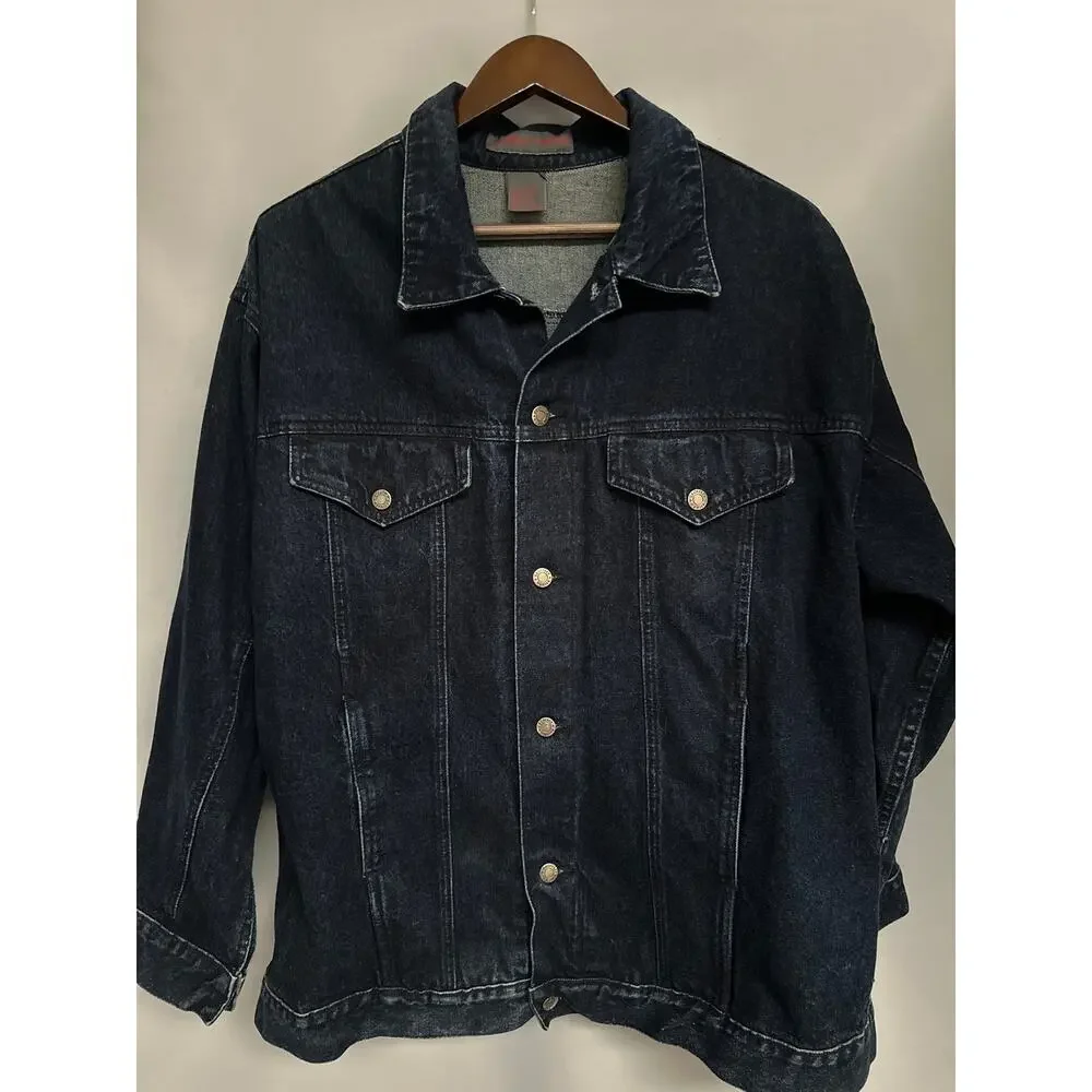Women’s Geoffrey Hunter Cat Jean Jacket Size 2X - Picture 3 of 7